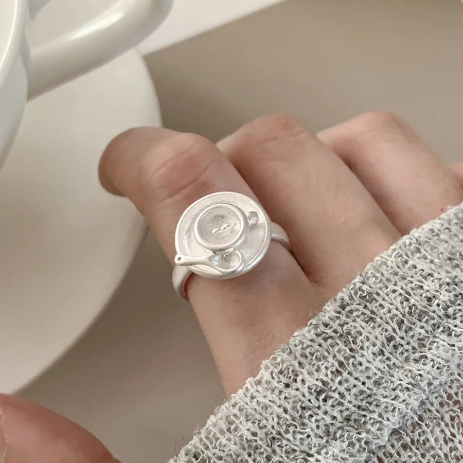 VILZSTUDIOS Matte Cute Punk Open Finger Ring