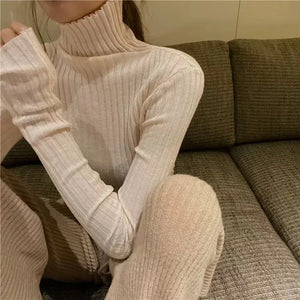 VILZSTUDIOS Warm Slim Fit Turtleneck Sweater