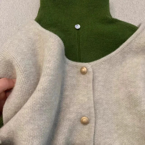 Cozy Cashmere Knitted Sleeveless Sweater