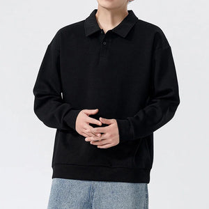 VILZSTUDIOS Chic Long Sleeved Polo Sweater