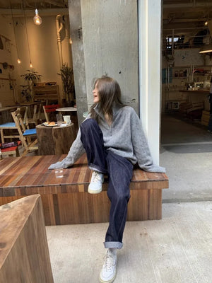 VILZSTUDIOS Cozy Wool Turtleneck Sweater