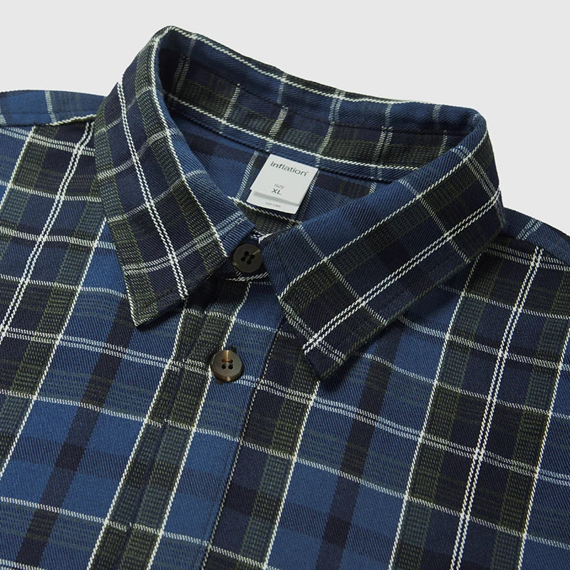 VILZSTUDIOS Classic Oversized Plaid Shirt