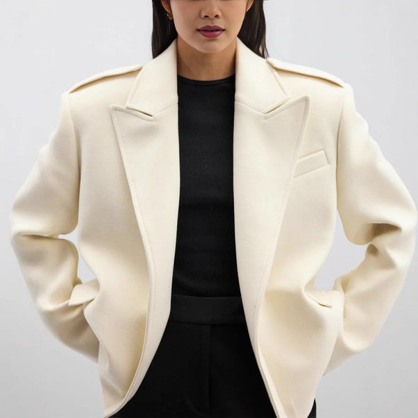 Cozy Wool Blend Jacket