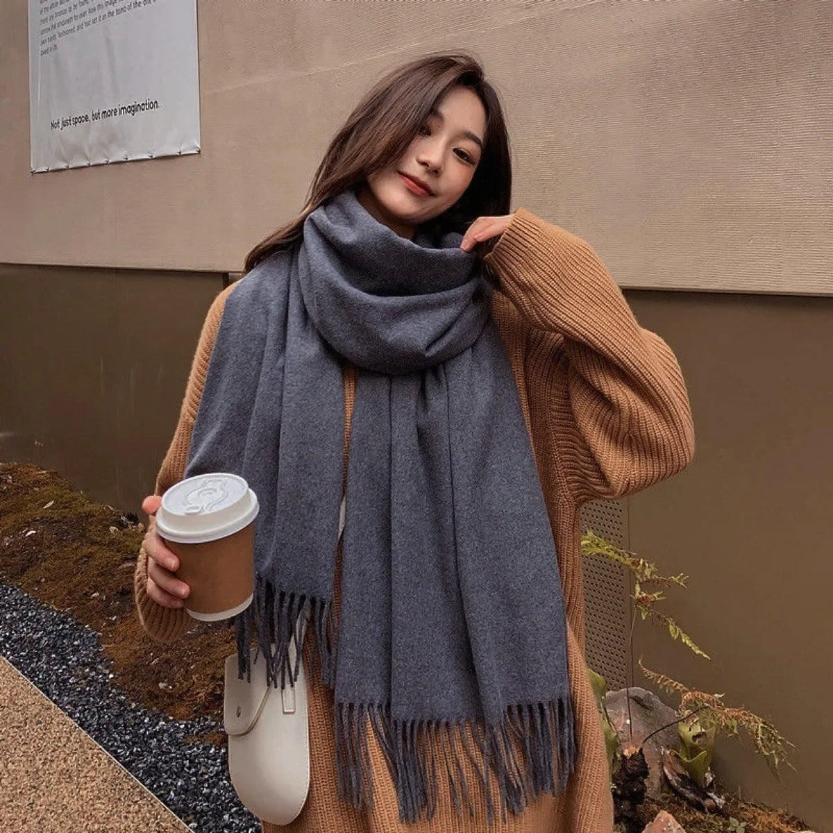 VILZSTUDIOS Casual Cashmere Scarf