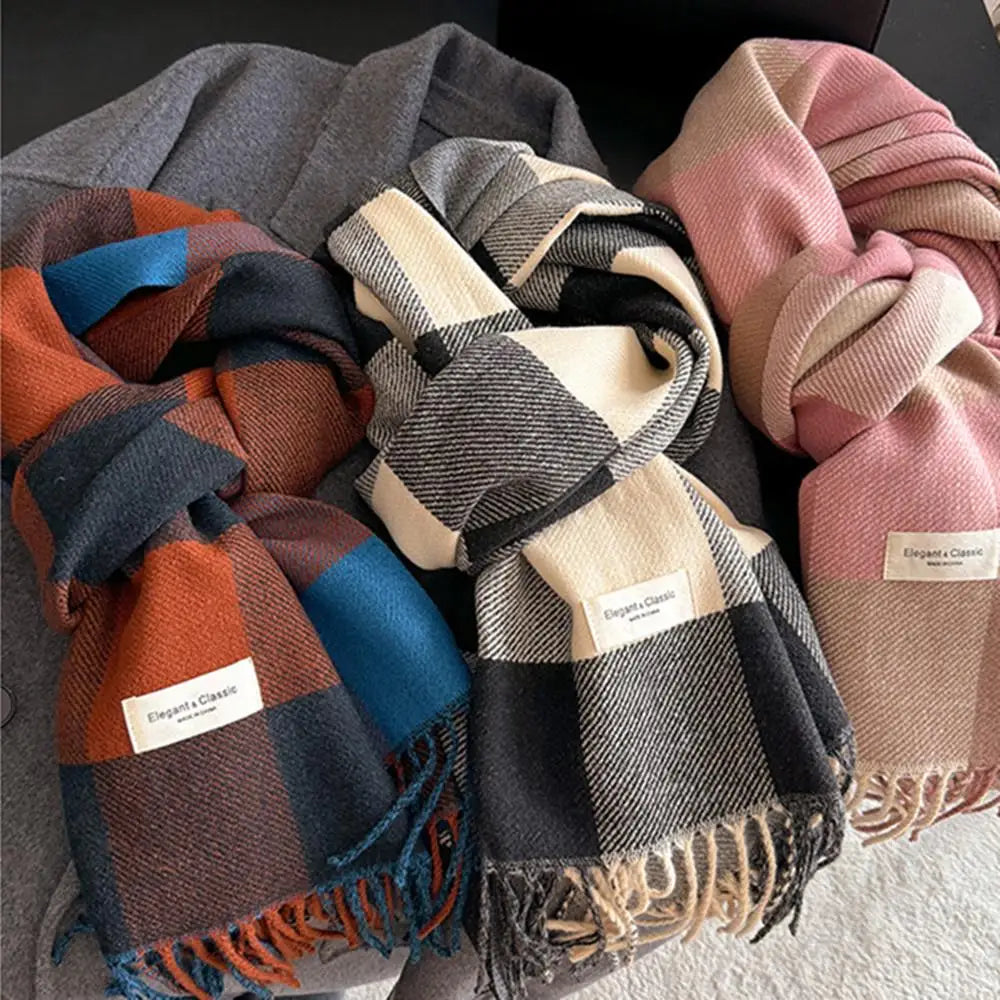 VILZSTUDIOS Wool Tassel Scarf