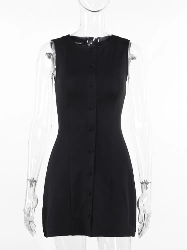 VILZSTUDIOS Sleeveless Sexy Mini Dress