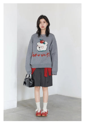 VILZSTUDIOS Cozy Cute Bear Sweater