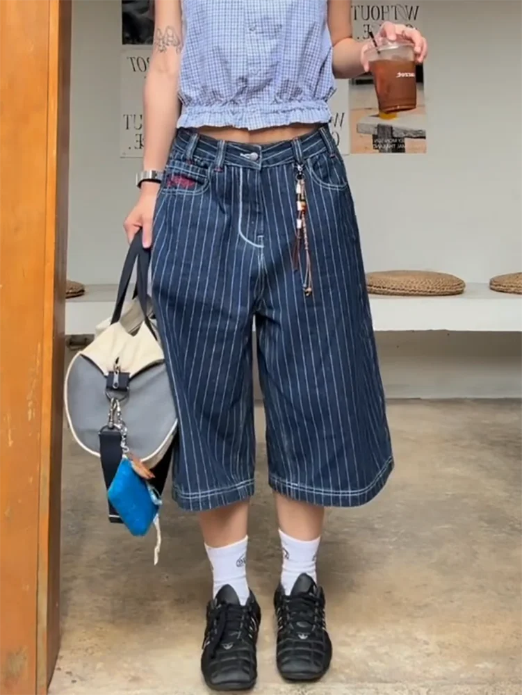 VILZSTUDIOS Light Blue Oversize Cargo Jeans