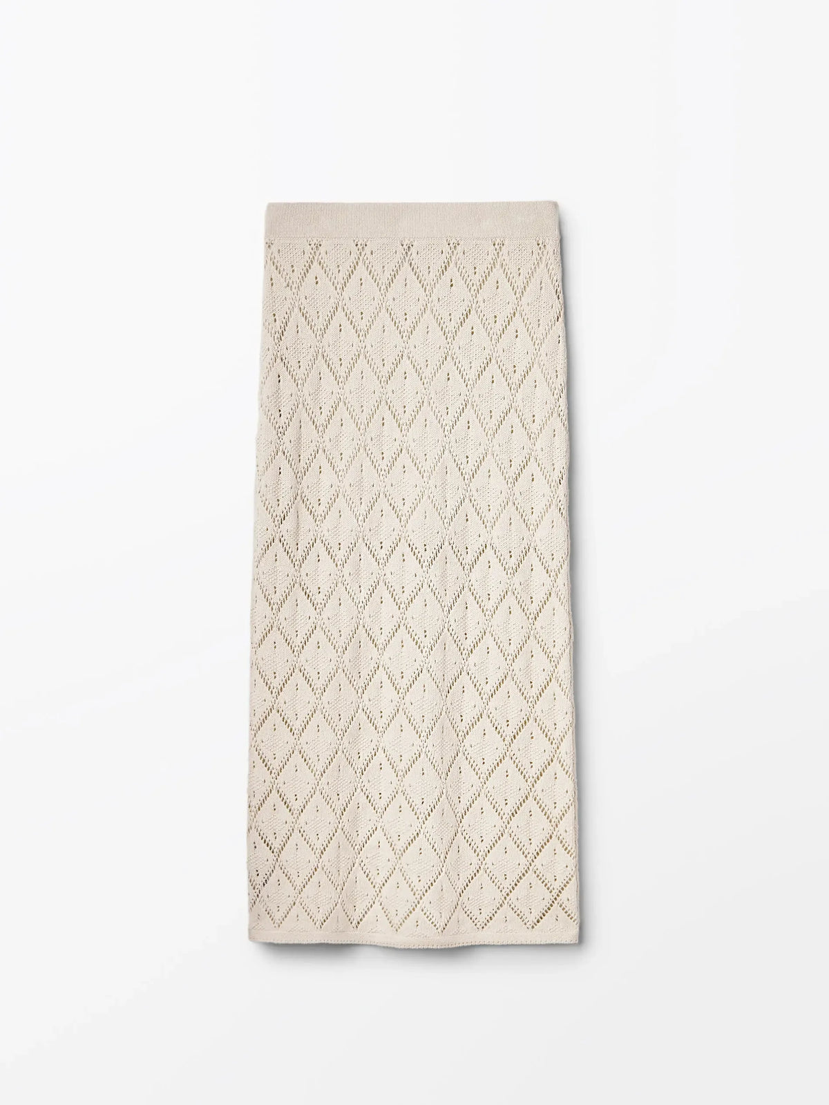 VILZSTUDIOS Ethereal Flowy Crocheted Slim Fit Skirt.