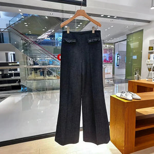 VILZSTUDIOS Chic Tweed Jacket and Pants Sets
