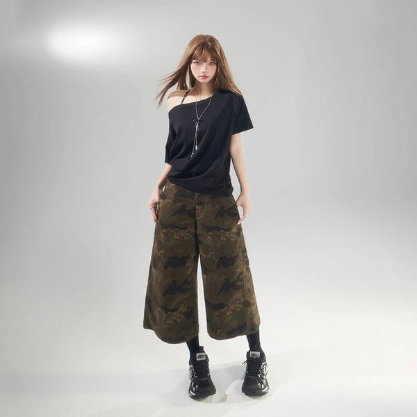 Versatile American Retro High Waisted Jeans
