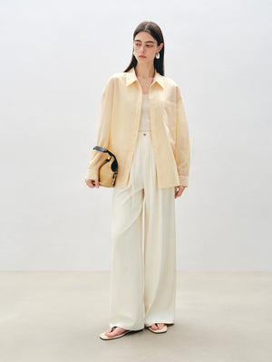 VILZSTUDIOS Versatile Minimalist Loose Casual Shirt