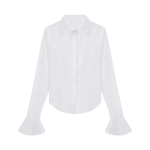 VILZSTUDIOS Slim Bell Sleeve Shirt