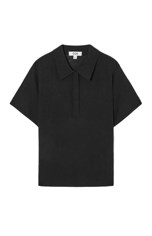 VILZSTUDIOS Basic Knitted Polo T-Shirt