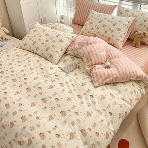 VILZSTUDIOS Luxurious Soft Twin-Queen Duvet Bedding Set