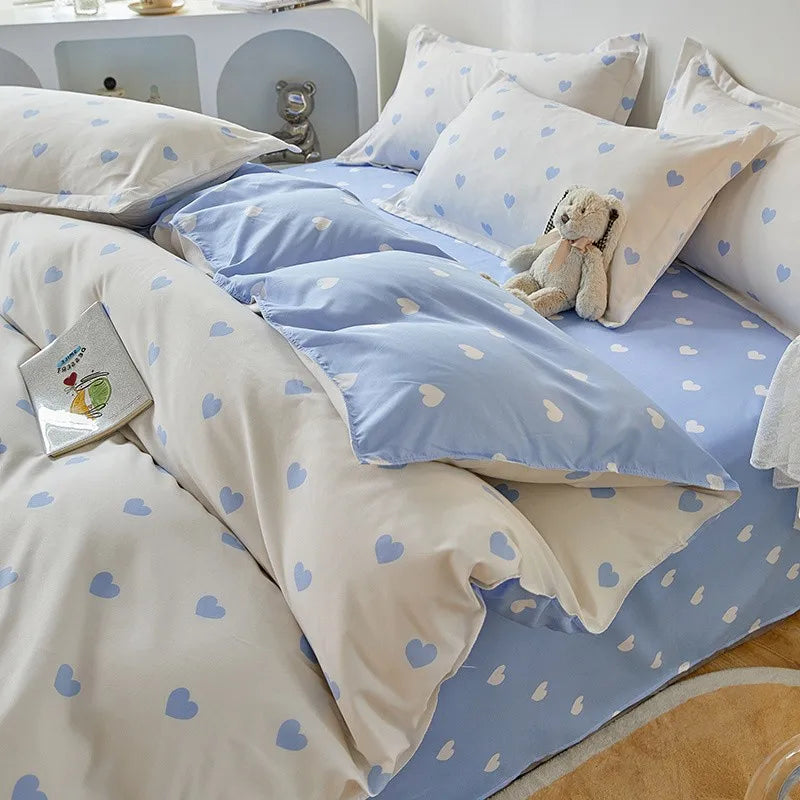 VILZSTUDIOS Soft Vibrant Duvet Cover Bedding Set