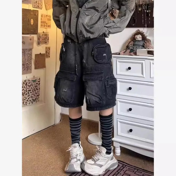 Trendy Loose Cargo Pants With Pants