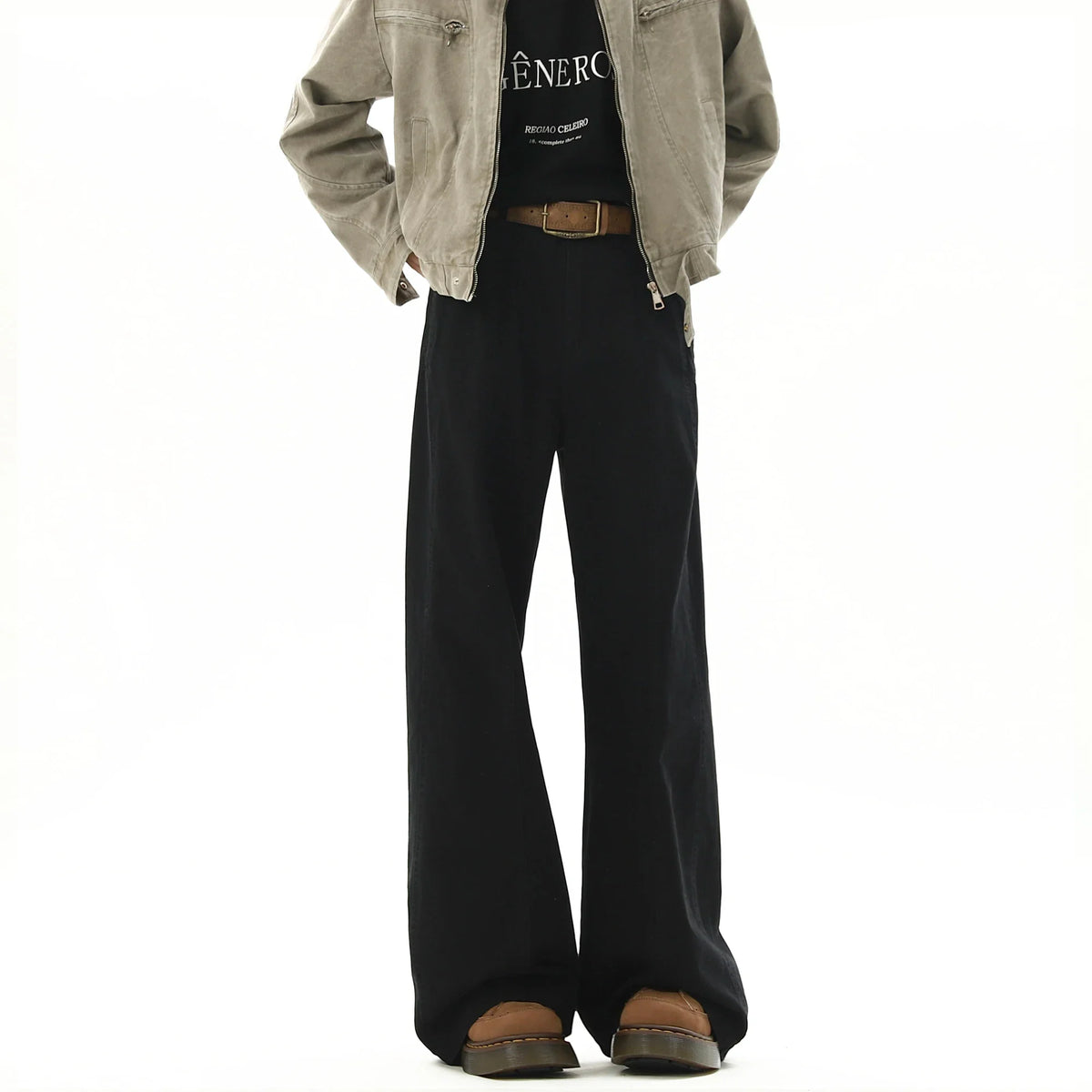 VILZSTUDIOS Vintage Straight Leg Elegant Pants