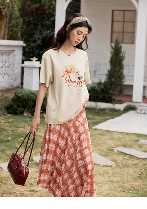 VILZSTUDIOS Stylish Summer Vibes Print T-Shirt