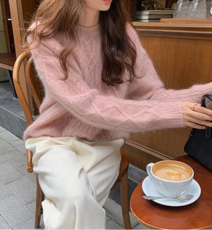 VILZSTUDIOS Casual Wool Knitted Sweater