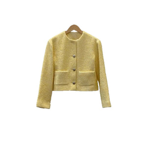 VILZSTUDIOS Stylish Formal Tweed Jacket