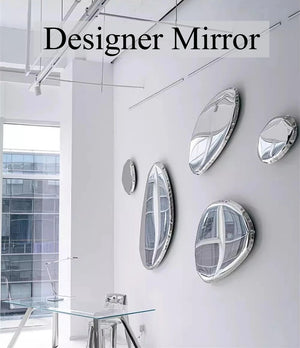 VILZSTUDIOS Designer High-end Mirror Art Makeup Mirror Irregular Shaped Living Room Decoration Mirrors Dekoracyjne Lustra Home Decoration