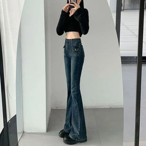 VILZSTUDIOS Vintage High Waist Flared Jeans