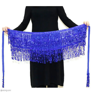 VILZSTUDIOS Glittery Sexy Belly Dance Hip Scarf