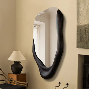 VILZSTUDIOS Irregular Wall Mirror Living Room Modern Girls Men Bedroom Bathroom Luxury Funky Mirror Asymmetrical Espelhos Home Decorations