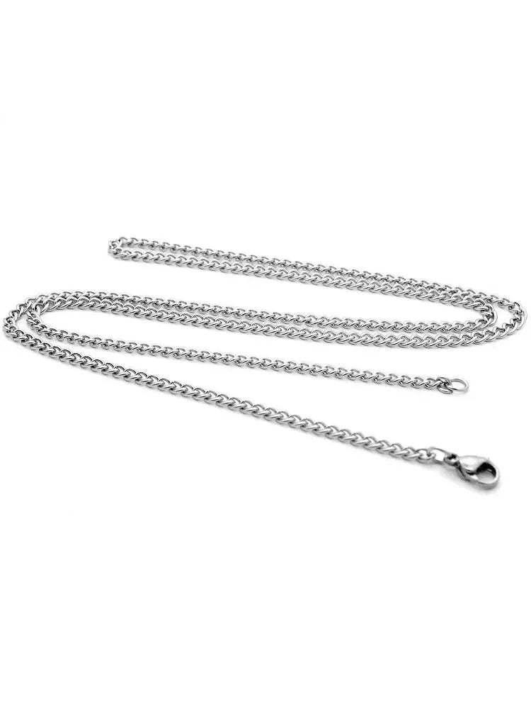 VILZSTUDIOS Men Stylish Stainless Steel Cuban Chain Necklace