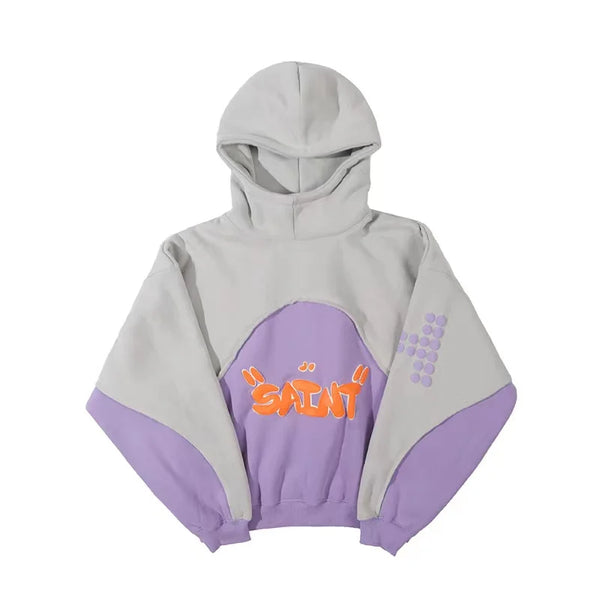 Bunter Vintage Heiliger Gottes Hoodie