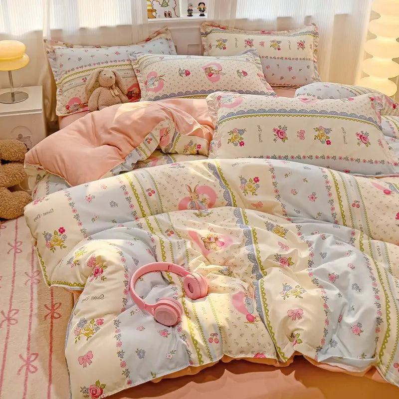 VILZSTUDIOS Cool & Cute Duvet Cover Twin Bedding Set