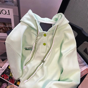 VILZSTUDIOS Mint Green Loose Hoodie