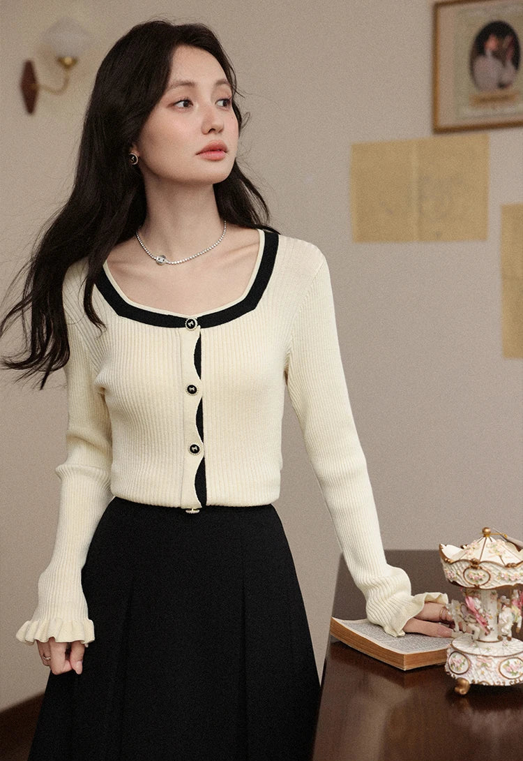 VILZSTUDIOS Apricot Slim Fit Sweater