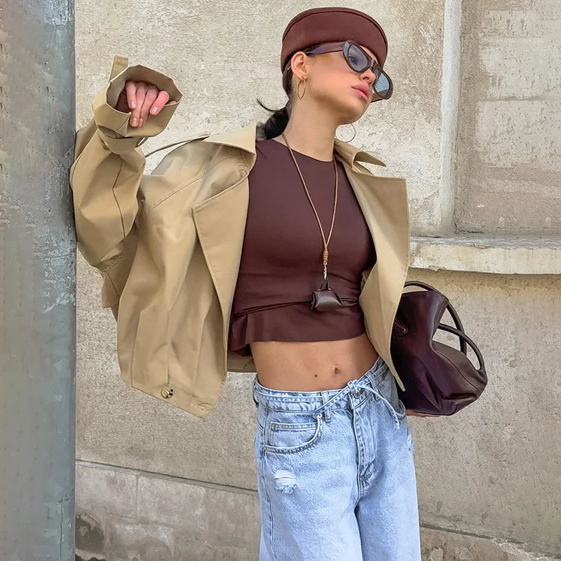 VILZSTUDIOS Chic Cropped Jacket