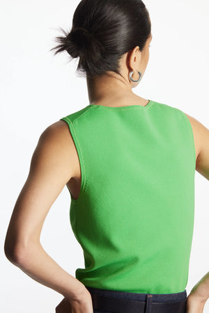 VILZSTUDIOS Casual Knitted Sleeveless Top