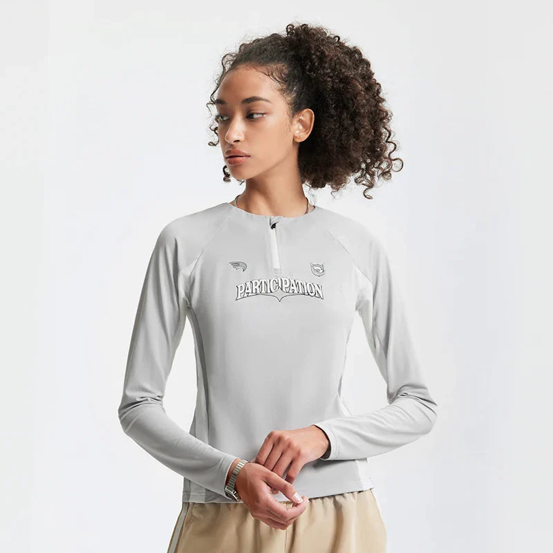 VILZSTUDIOS Retro Color Block Long Sleeve T-Shirt