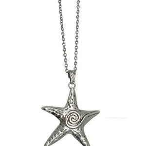 VILZSTUDIOS Big Metal Starfish Necklace