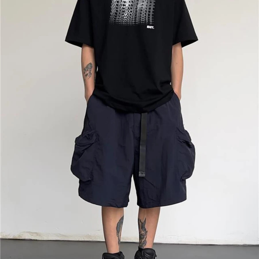 VILZSTUDIOS Stylish Oversized Cargo Shorts for Pants