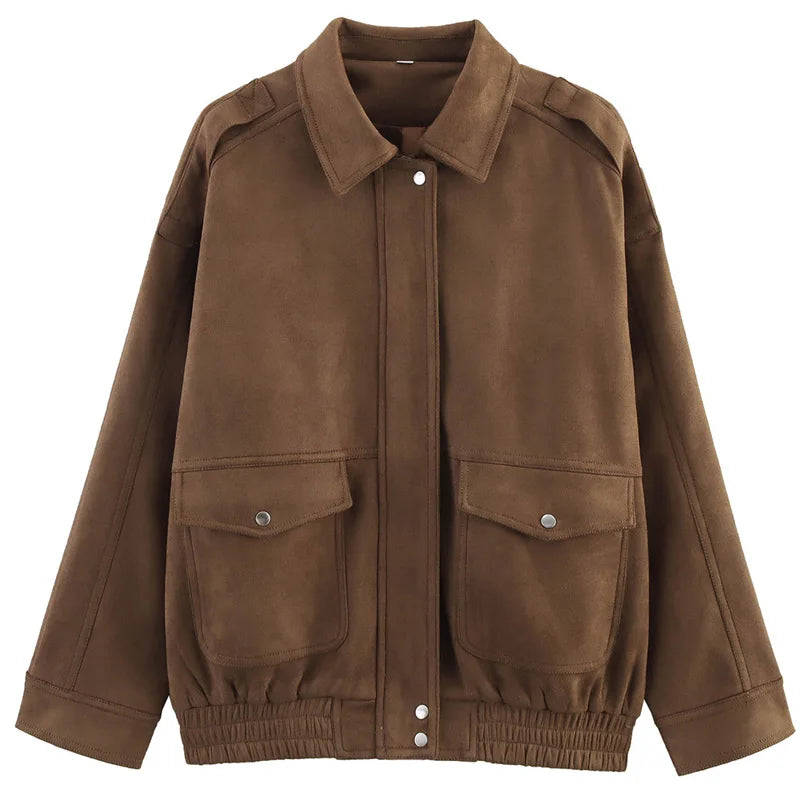 VILZSTUDIOS Casual Suede Jacket