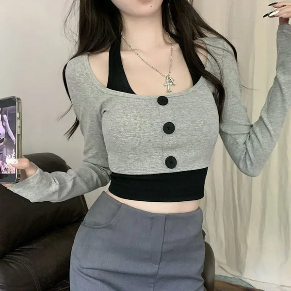 Chic Halter 2-Pieces Top