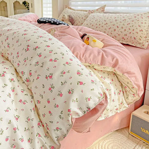 VILZSTUDIOS Adorable Zipper Duvet Cover Bedding Set