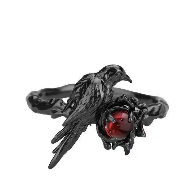 VILZSTUDIOS Deep Space Love Crow Sylus Ring