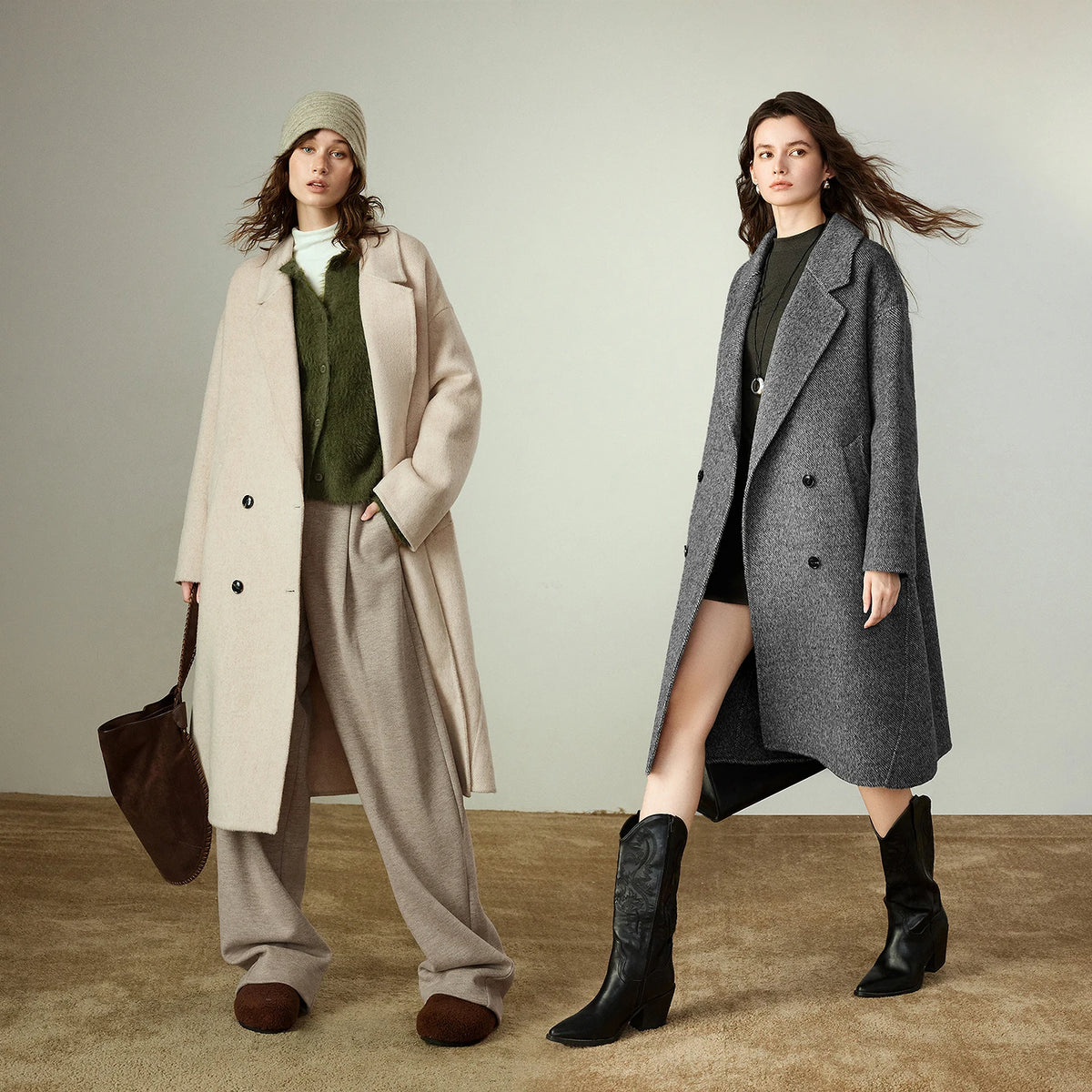 VILZSTUDIOS Luxurious Wool Coat