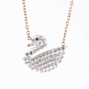 VILZSTUDIOS Black Swan Titanium Steel Necklace