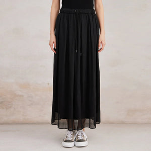 VILZSTUDIOS High Quality Linen Silk Skirts