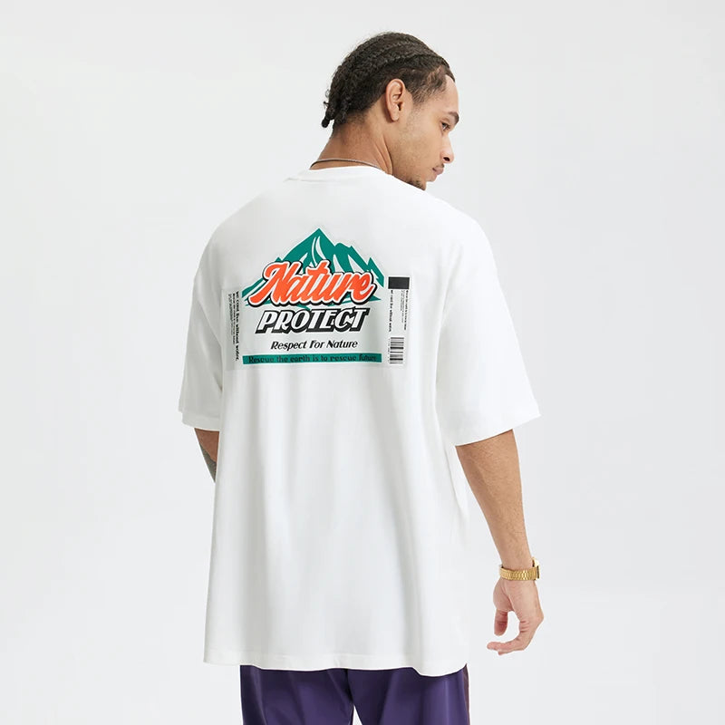 VILZSTUDIOS Inflation Heavyweight Mountain Graphic T-Shirt