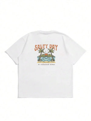 VILZSTUDIOS Salty Day Round Neck T-Shirt