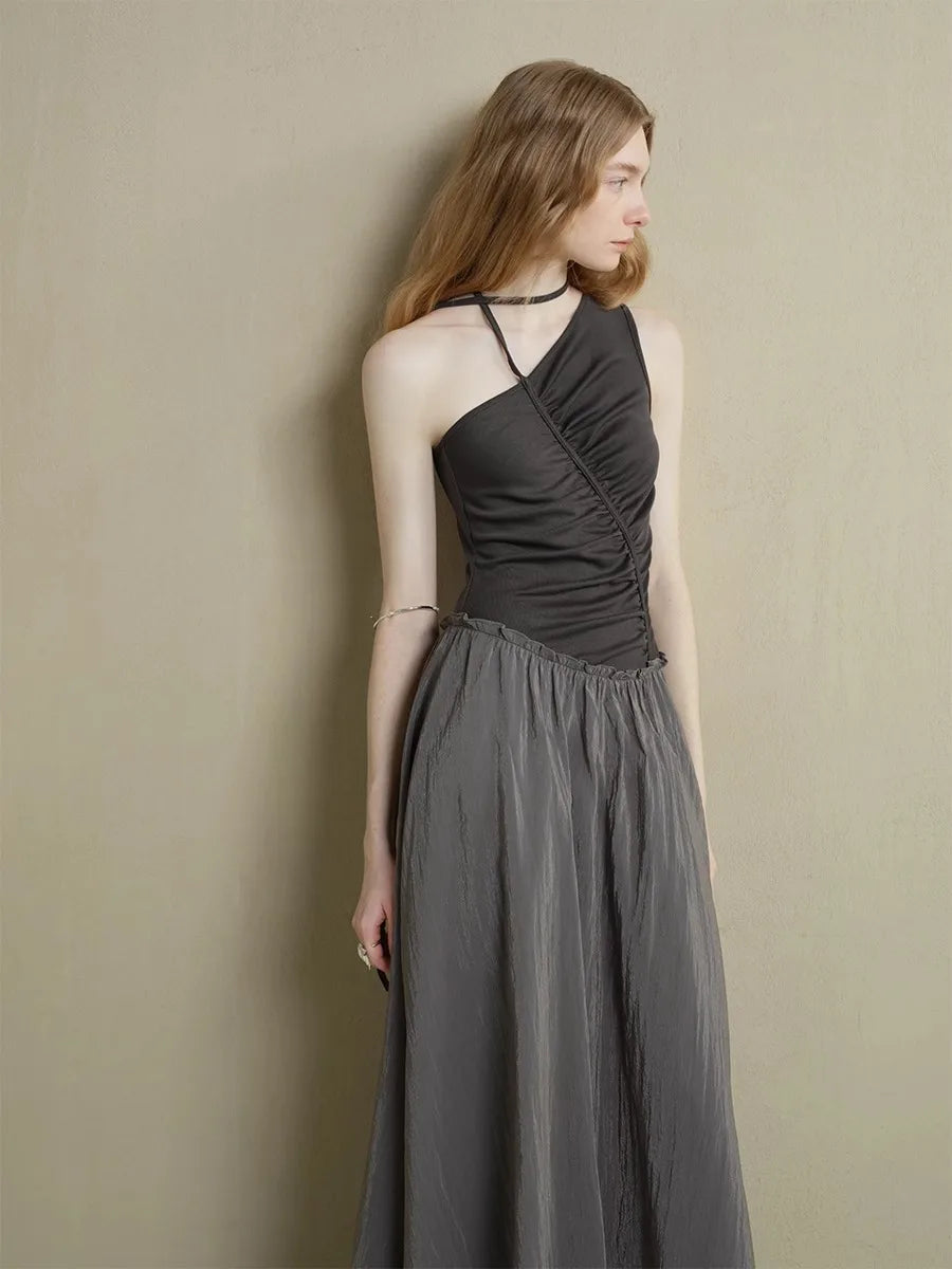 VILZSTUDIOS Original French Retro Irregular Patchwork Camisole