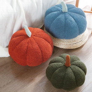 VILZSTUDIOS Colorful Pumpkin Plush Cushions